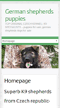 Mobile Screenshot of czech-dogs.com